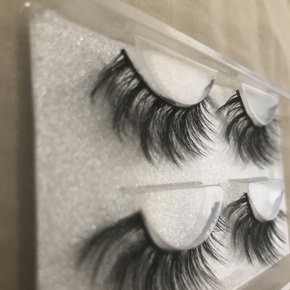 2 pairs faux mink 3d false eyelashes - Picture 2 of 3